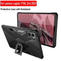 Kickstand Design Tablet Case Soft TPU Back Cover 8.8 inch Shockproof Protective Shell for Lenovo Legion Y700 2nd Gen 2023