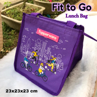 Tas bekal Fit to Go Tupperware / tas fancy crystalwafe / tas Tupperware bulat 23 cm