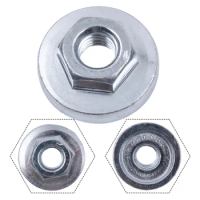 Hexagon Nut Angle Grinder Nut 1PC Angle Grinder Accessories Anti-rust Portable Pressure Plate Silver Anti-wear