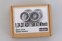 HobbyDesign 1/24 20寸 ADV 15M.V2 樹脂輪圈模型 HD03-0258