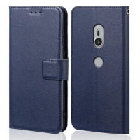 Retro flip lcase For Sony Xperia XZ2 Case Cover Business Case For Sony Xperia XZ2 Leather Back Cover Phone Bag with Card Holder