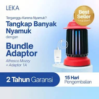 LEKA - MT136 Alfresco Mozzy Mosquito Killer - Perangkap Nyamuk Bundle Adaptor