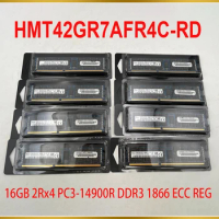 1 Pcs For RAM 16G 16GB 2Rx4 PC3-14900R DDR3 1866 ECC REG Server Memory HMT42GR7AFR4C-RD