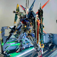 Domestic HG Gundam, ใหม่เอี่ยม, Seven Swords Exusiai Red Heresy, ของเล่น 1:144, โมเดลประกอบมืออาชีพ,