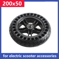 Replacement 8 inch 200*50 Rear Wheel Hub for Kugoo S1 S2 S3 Electric Scooter Solid Rear Wheel Back Tire