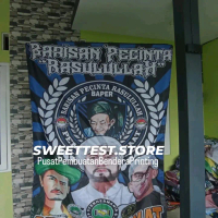 BENDERA PSHT FULL PRINTING, GIANTFLAG SH, BENDERA TERATE, MINIFLAG CUSTOM, BENDERA CUSTOM, BENDERA P