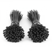 (100 PCS/PACK) 4\-12\" Nylon Cable Tie Black & White/Cable Tie"