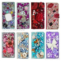 For NOKIA X10 X20 G10 G20 Rhinestone Case Wallet PU Leather Flip Protective Cover with 2 straps