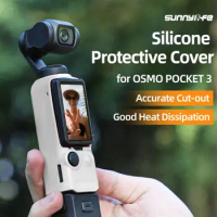 For DJI Osmo Pocket 3 Silicone Case Protective Case Gimbal Camera Anti-fall Shell Accessories