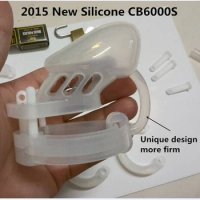 2015 NewComfortable Soft Silicone Male Chastity Device Cb6000 Penis Sleeve,chastity Belt Unique Design,more Solid Cock Cage