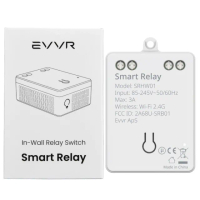 【EVVR 來自丹麥的智慧宅品牌】智慧繼電器 Smart Relay(全世界最小的Homekit模組)