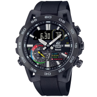 CASIO 卡西歐 EDIFICE 藍牙連線 賽車運動計時腕錶 禮物推薦 畢業禮物 48mm / ECB-40MP-1A