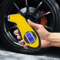 Auto High Precision Tyre Air Pressure Gauge Meter Handheld Digital Tire Pressure Gauge LED Backlight Tyre Air Pressure Meters