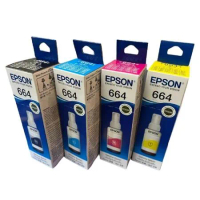 EPSON T6641/T6642/T6643/T6644 四色一組 原廠填充墨水