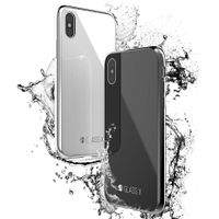 美國SwitchEasy iPhone iGlass 9H玻璃手機殼 軟邊電鍍 加厚上色 防刮 保護殼 玻璃殼