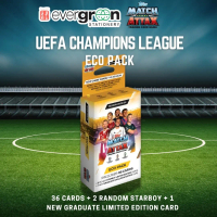 [SG] Topps Match Attax UEFA Champions League Eco Pack | 38 Cards [Evergreen Stationery]