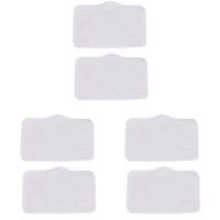 6 Pcs Cleaning Mop Cloths Replacement For Deerma ZQ610 ZQ600 ZQ100 Steam Engine Home Appliance Parts Accessories