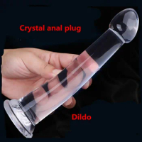 Large Crystal Butt Plug Vagina Ball Big Anal Dildo Bead Adult Sex Toys for Women Men Gay Masturbator