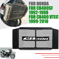 Motorcycle Radiator Grille Guard For Honda CB400SF CB 400 SF 1992 - 1998 CB400 VTEC 1999 - 2010 Protector Grill Protection Cover