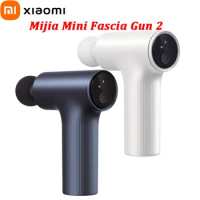 Mijia Mini Fascia Gun 2 Muscle Massage Gun 2450mAh 3 Massage Head 18KG Thrust Shoulder Neck Relax Indicator Light Massage