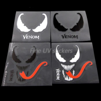 Skull Sticker VenomSkull Die-cut UV Waterproof Material Body Sticker Vinyl PVC Material Helmet Racing Motorcycle Fuel Tank Tie