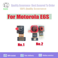 Ori Front Facing Rear Main Camera For Motorola E6S Front Back Big Camera Module Part For Moto E6S Replacement Parts