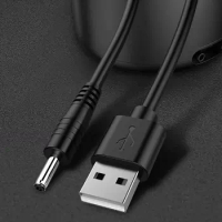 USB to DC 3.5V Charging Cable Replacement for Foreo Luna/Luna 2/Mini/Mini 2/Go/Luxe Facial Cleanser USB Charger Cord 100CM