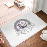 Monster Hunter Rise Bath Mat MIZUTSUNE - RISE EDITION T-Shirt Doormat Flannel Carpet Balcony Rug Home Decor