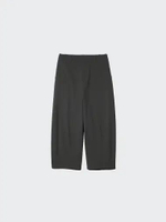 UNIQLO CELANA panjang Barrel Ankle Pants wanita BLACK S