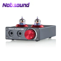 Nobsound HiFi JAN5654 Vacuum Tube RIAA Phono Pre-amplifier Stereo Headphone Amplifier Preamp for PC/Phone/Turntable