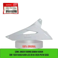 Cowl under fairing bawah kanan cbr150r K45G K45N putih susu 64341-K45-N40ZA Kanan