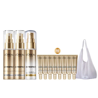 【LOREAL Paris 巴黎萊雅】多效防護輕裸美肌乳30ml 3入組_美肌小金管/控油小銀管(防曬/妝前乳)