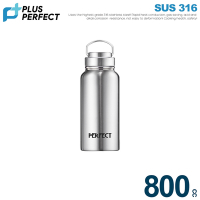 【PERFECT理想】晶鑽316陶瓷保溫瓶800CC不銹鋼