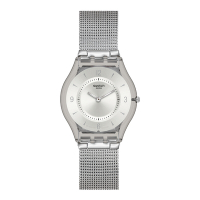 Swatch SKIN超薄系列手錶 METAL KNIT (34mm) 男錶 女錶 手錶 瑞士錶 金屬錶 錶