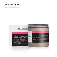 美國YEOUTH-淨膚死海泥面膜-(含玻尿酸-蘆薈-燕麥和鱷梨油)
