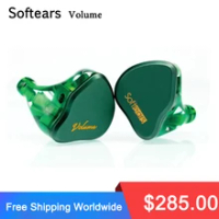 Softears Volume Earphone 1 DD + 2 BA Hybrid In-Ear HIFI IEMs Earbuds
