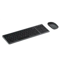 Practical 2400-2480HZ 2.4Ghz Stable Signal Wireless Keyboard Mouse PC Accessory Keyboard Mouse Set Wireless Keyboard Mouse