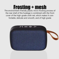 Portable Mini Bluetooth Speaker Wireless Bass Waterproof Outdoor 3D Stereo Music Speakers TF Card FM Radio Subwoofer Loudspeaker