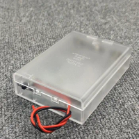 3*18650/21700 Battery Box 18650 Battery Holder 3 Slot Batteries Series With Switch 3*21700 Welding-free 11.1-12.6V DIY