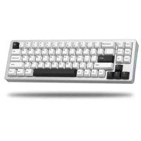 Full Aluminum Mechanical Keyboard Wireless Keyboard Bluetooth/2.4Ghz/Wired Tri-Mode SK71 RGB Keyboard Compatible with Mac Win