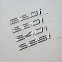 Car Trunk Letters Number 3D Sticker For BMW F45 F22 F23 G42 216i 218i 220i 225i 228i 230i 235i 240i 