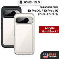 (MY) LionShield Acrylic Phone Case Hard Casing Cover Compatible for Google Pixel 10 Pro XL / 10 Pro