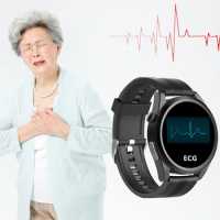 2022 New Arrivals Round ECG Men Smart Watch Ip68 Waterproof Sport Watch Heart Rate Monitor Blood Pressure Fitness Watches