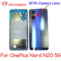 AAAA Quality For OnePlus Nord N20 5G GN2200 CPH2459 Back Battery Cover With Camera Lens Housing Case Repair Parts