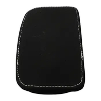 Suede Car Pillow Car Knee Pad Auto Cushion Comfortable Elastic Memory Foam Leg Pad Thigh Support Interior Accessories