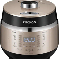 CUCKOO CRP-EHSS0309FG | 3-Cup (Uncooked) Induction Heating Pressure Rice Cooker | 15 Menu Options, Auto-Clean