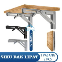 Bracket Engsel Siku Lipat Meja Siku Rak Lipat  8 10 12 14 inch