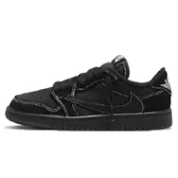 AIR JORDAN 1 LOW TRAVIS SCOTT BLACK PHANTOM PS