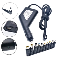 Universal Car 65W Charger Multi-type Laptop Power Supply Adapter for Hp Lenovo Asus Acer Notebooks 19V 3.42A Car Charger Laptop
