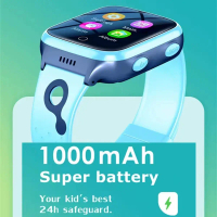 [In Stock] Kids 4G Smart Watch K9H With GPS Tracker, WiFi Support, SOS Emergency Call, SIM Card Comp